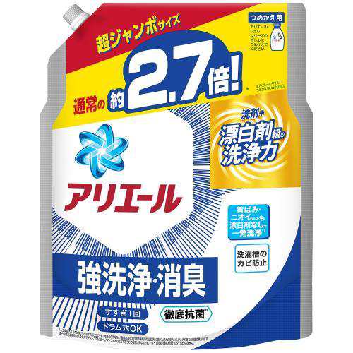 P＆GJapan アリエールジェル つめかえ超ジャンボサイズ 1．22kg 返品種別A