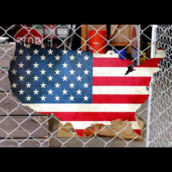 アメリカンスティールサイン「USA United States Flag」 PS-219 星条旗 USAフラッグ メタルサイン 看板 アメリカ雑貨  アメリカン雑貨