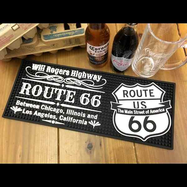 クーポンGET バーマット Route 66 - Will Rogers Highway ルート66