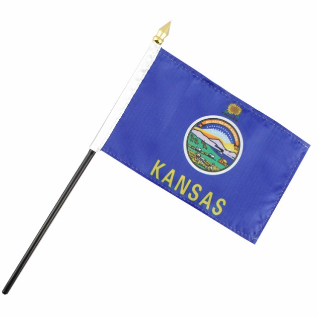 海外限定 国旗 カンザス州 州旗 アメリカ 米国 特大フラッグ