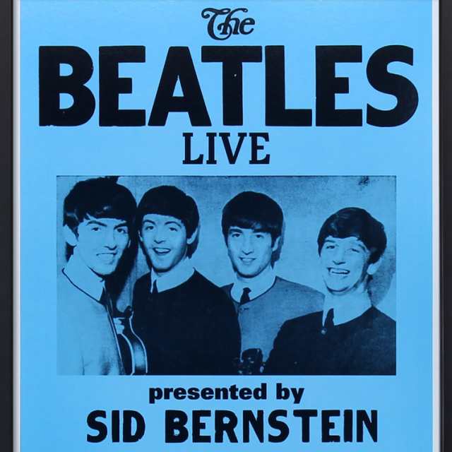 額入りバンドポスター THE BEATLES ザ・ビートルズ AUG 15 1965 サイズ