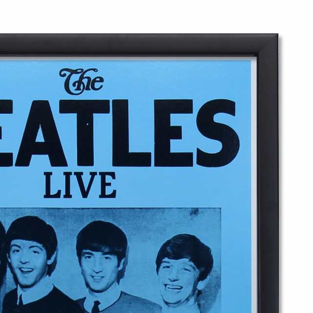 額入りバンドポスター THE BEATLES ザ・ビートルズ AUG 15 1965 サイズ：36.1×59cm ショープリント 輸入ポスター  インテリア アメリカン｜au PAY マーケット