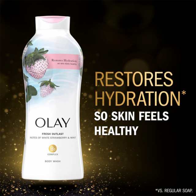 OLAY オレイ ボディウォッシュ ホワイトストロベリー＆ミント 650ml