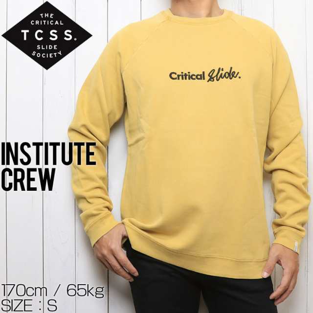 TCSS ティーシーエスエス INSTITUTE CREW スウェットトレーナー www