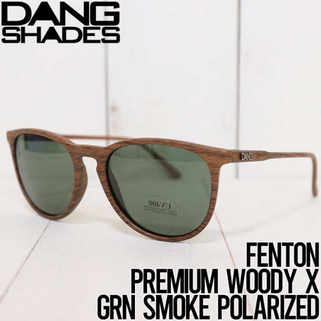 送料無料 Dang Shades ダンシェイディーズ Fenton Sunglasses 偏光サングラス Premium Woody X Grn Smoke Polarized Fb の通販はau Pay マーケット Lug Lowrs