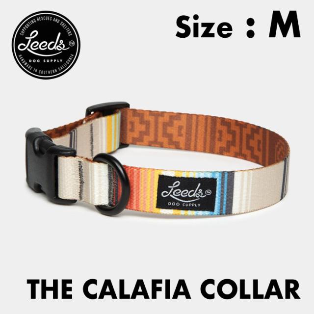 [クリックポスト対応] Leeds Dog Supply リーズドッグサプライ COLLOR 首輪 CALAFIA Mサイズの通販はau