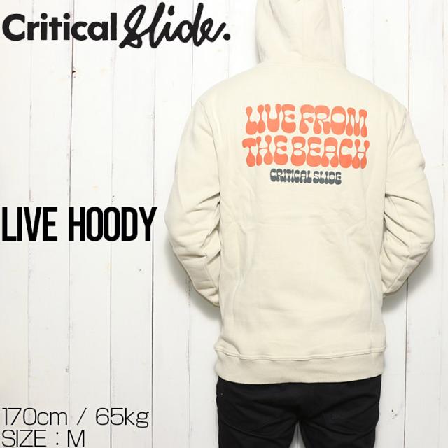 【送料無料】プルオーバーパーカー フーディ TCSS ティーシーエスエス クリティカルスライド LIVE HOODY FC2165の通販は 6,980円