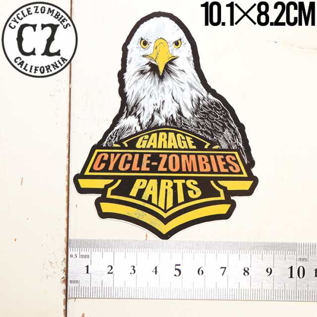 送料無料】 Cycle Zombies サイクルゾンビーズ CZ STICKER ステッカー