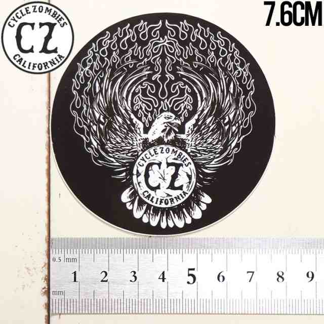 Cycle Zombies サイクルゾンビーズ CZ STICKER ステッカー CZ