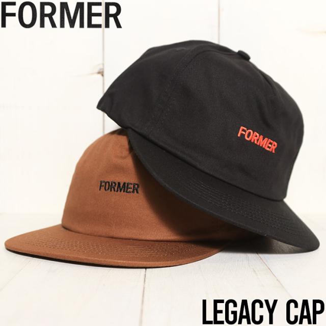 スナップバックキャップ 帽子 FORMER フォーマー LEGACY CAP HW22403Cの通販は 5,226円