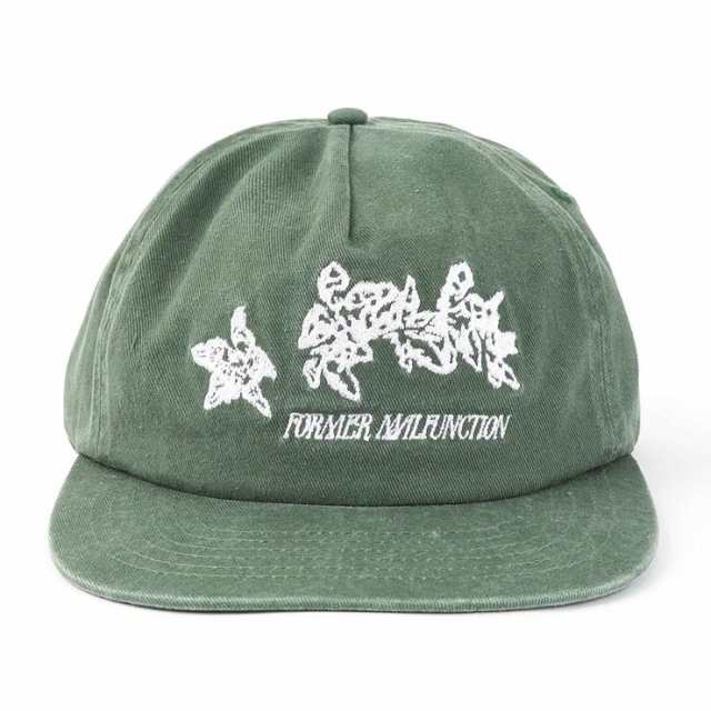 ストラップバックキャップ 帽子 FORMER フォーマー GOODBYE LILY CAP