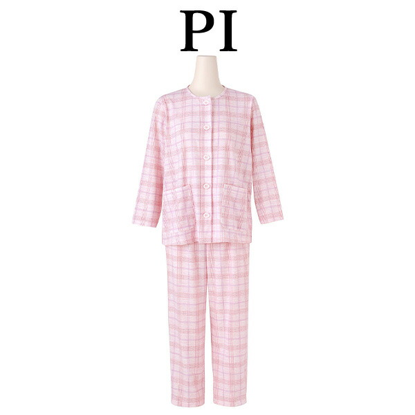 MPサイズ/ピンク系》綿混 パジャマ らくラクパートナー ワコール