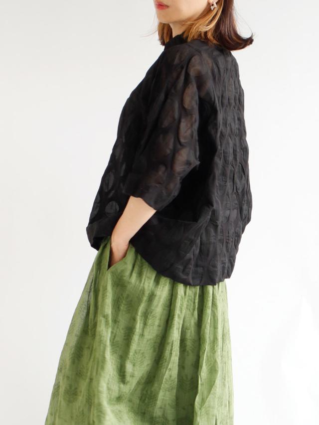 送料無料】 BARNDOOR コットン100％ 塩縮ボイル ブラウス 春 夏 秋