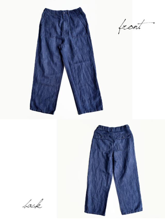 【送料無料】 ista-ire デニム ベイカーパンツ ボトムス 春 夏 秋 冬 ワークパンツ 外ポケット イスタイーレ 26-7601-0830 送料無料】 ista-ire デニム ベイカーパンツ ボトムス 春 夏 秋 冬