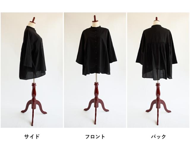 送料無料】 D*g*yコットンスラブ ボイル ブラウス 春 夏 秋