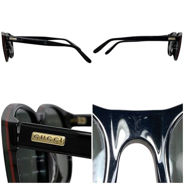 グッチ 黒眼鏡 黒いこと シェリー酒 GG0271SA アイウエア 可塑性物質 中古 GUCCI 一色合い 黒 側面ロゴタイプ メンズ レディース 男女兼用 定番 一般受け 絵図面 入れもの付き添い人 色合い水晶体 黒水晶体 分かりやすい