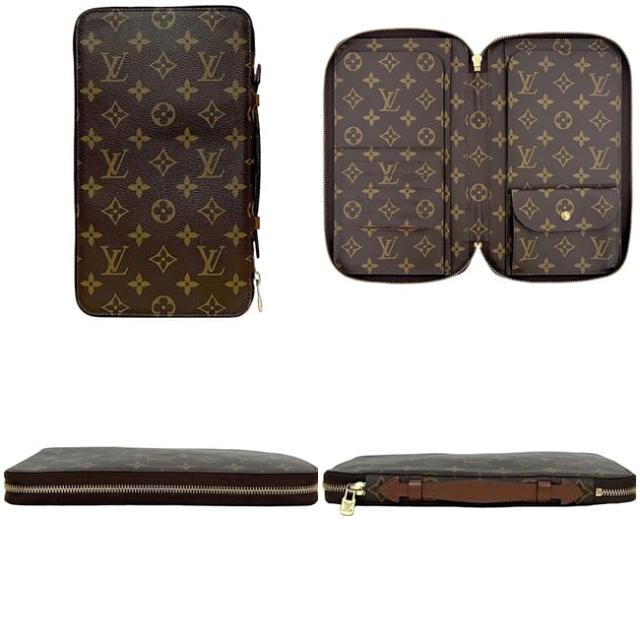 ルイ ヴィトン トラベルケース ポッシュ エスカパド ブラウン