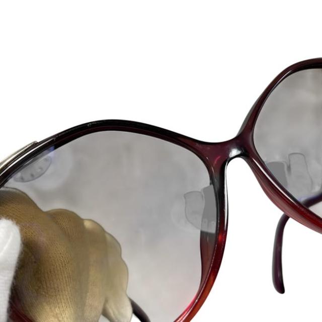クリスチャン ディオール サングラス ボルドー ブラウン