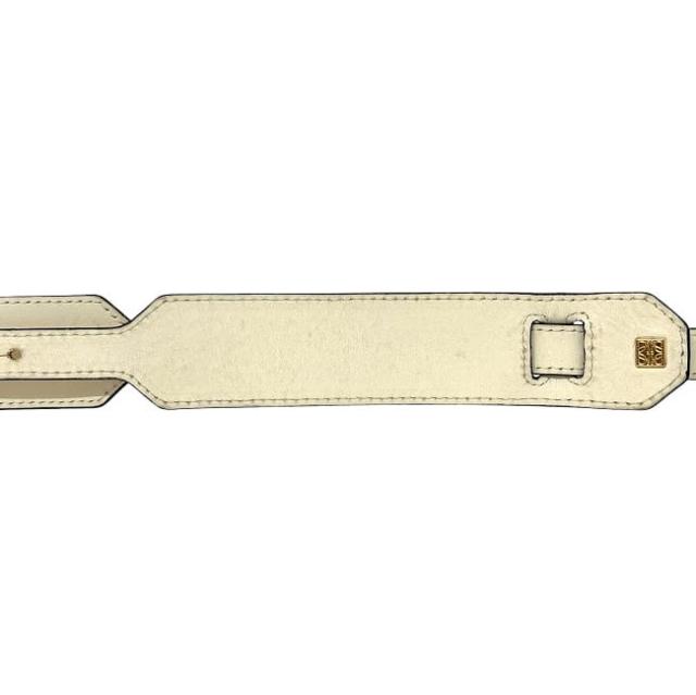ロエベ 2way バッグ ショッパーバッグ アイボリー ホワイト リネン アナグラム 330.17.K01 美品 レザー 中古 261601 LOEWE ロゴ クロスボディ トートバッグ トップハンドル レディース メンズ 男女兼用_8