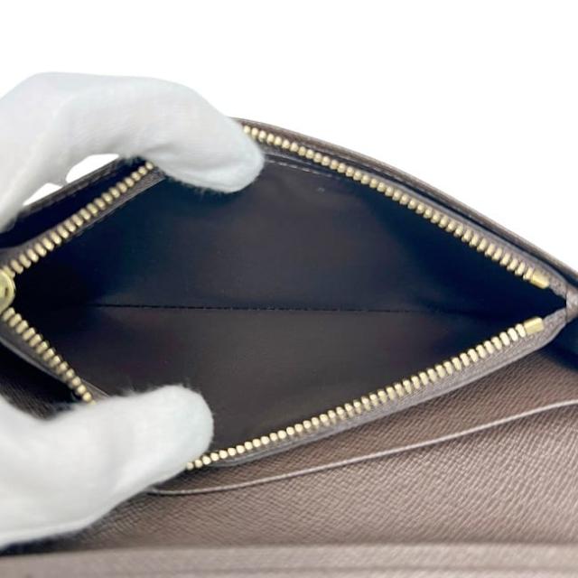 ルイ ヴィトン 二つ折り 長財布 ポルトフォイユ ブラザ ブラウン