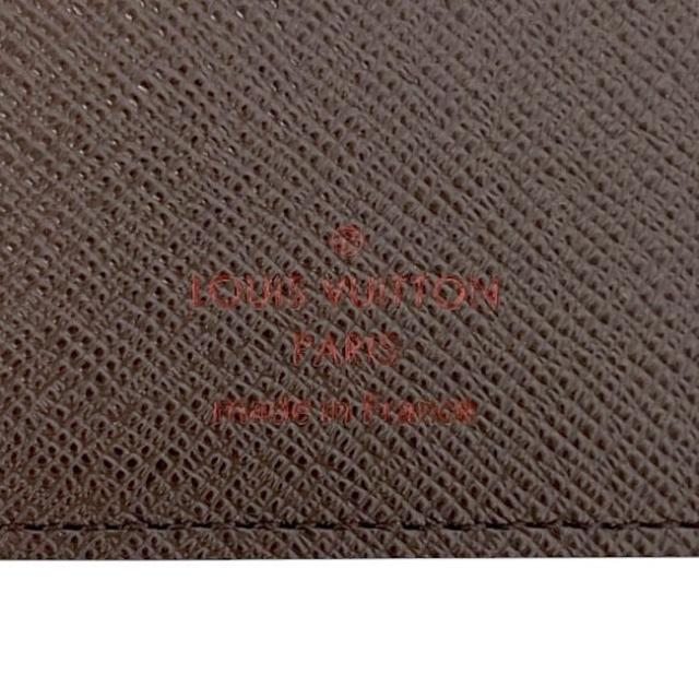 ルイ ヴィトン 二つ折り 長財布 ポルトフォイユ ブラザ ブラウン