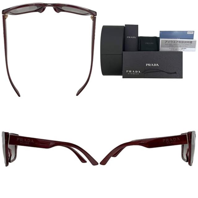 プラダ PRADA サングラス プラスチック ボルドー×レッド SPR03A プラダ PRADA サングラス プラスチック ボルドー×レッド SPR03A