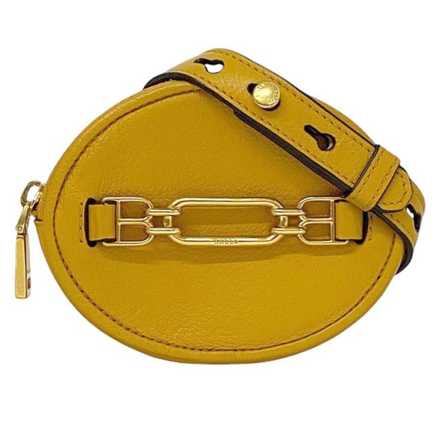 バリー ケース イエロー VALIAN GRTC 美品 ポーチ レザー 中古 BALLY 財布 小銭入れ ロゴ金具 ファスナー 定番 人気 女性 レディース 黄色 黄 革 小さい ミニ コンパクト 小物 ケース 小銭 ロゴ シンプル