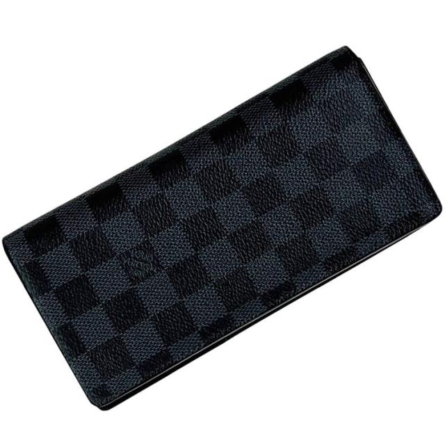Louis Vuitton モノグラム ブラック 二つ折り財布 【公式通販】