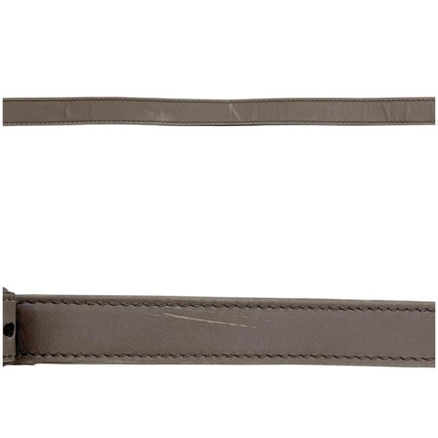プラダ 2way バッグ グレー BN2217 美品 ナッパ レザー 中古 180 PRADA トートバッグ クロスボディ ショルダーバッグ ファスナー ステッチ 鍵付き ヴィンテージ レディース 女性 定番 人気 肩掛け ハンドバッグ