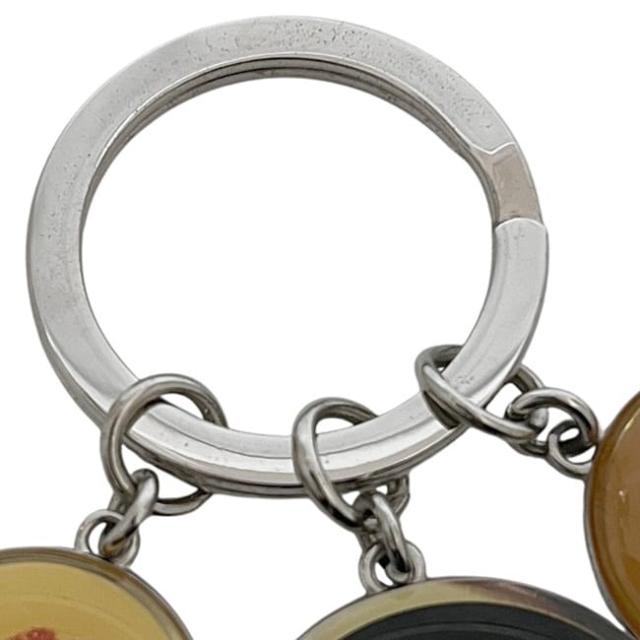 シャネル キーホルダー シルバー ブラック イエロー ココマーク 美品