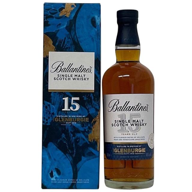 バランタイン 15年 グレンバギー ウイスキー 未開封 未開栓 内容量 700ml アルコール度数 40度 洋酒 Ballantine's 15 YEARS OLD SINGLE MALT SCOTCH WHISKY お酒 スコッチ