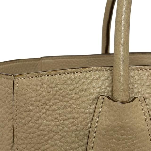 プラダ 2way バッグ ベージュ SABBIA BN2795 美品 レザー ヴィッテロダイノ 中古 204 PRADA ハンドバッグ クロスボディ ショルダーバッグ 三角 ロゴ プレート レディース メンズ シンプル ヴィンテージ_6