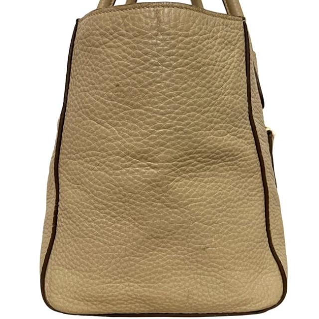 プラダ 2way バッグ ベージュ SABBIA BN2795 美品 レザー ヴィッテロダイノ 中古 204 PRADA ハンドバッグ クロスボディ ショルダーバッグ 三角 ロゴ プレート レディース メンズ シンプル ヴィンテージ_8