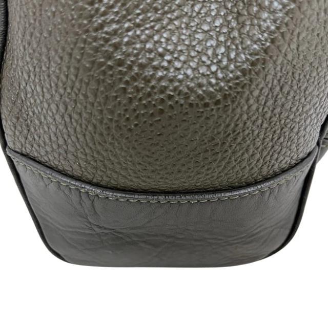 セリーヌ トートバッグ ブラウン 美品 レザー 中古 CELINE ロゴ