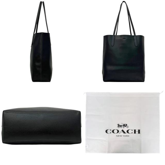 コーチ セア トートバッグ ブラック CP037 美品 レザー 中古 COACH