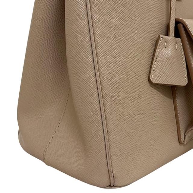 プラダ 2way バッグ ベージュ CAMMEO BN2674 美品 サフィアーノ