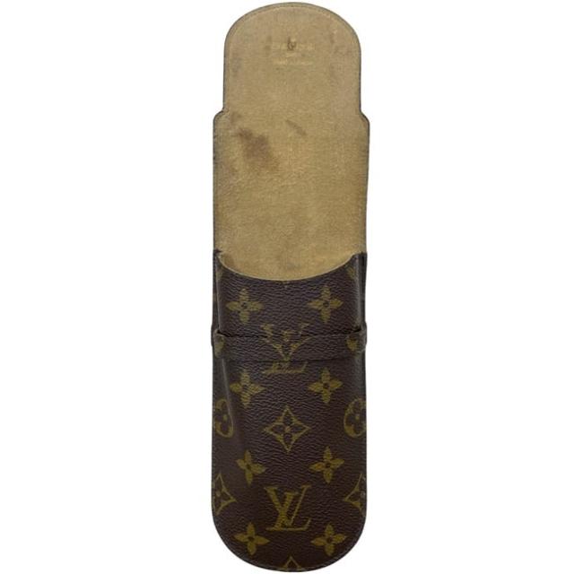 ルイ ヴィトン メガネケース エテュイ リュネット ラバ ブラウン