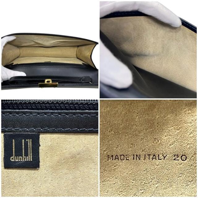 ダンヒル セカンドバッグ ブラック オックスフォード 美品 クラッチ
