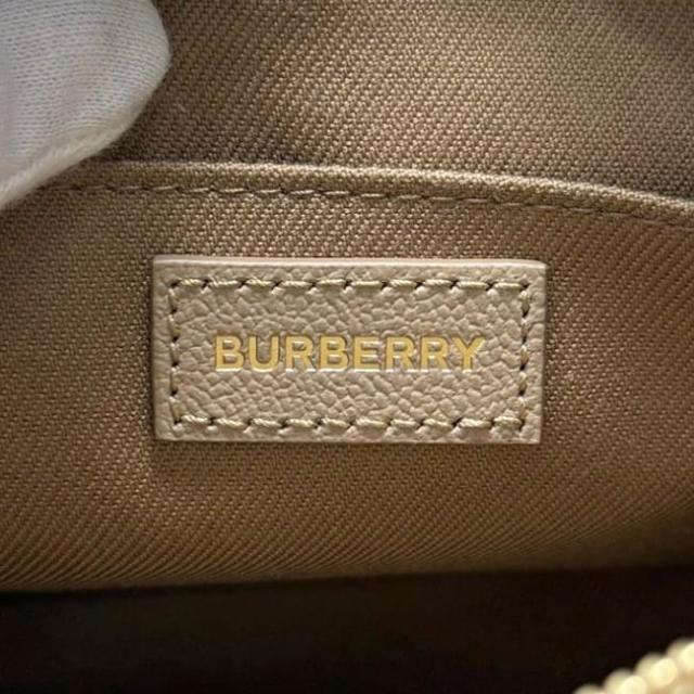 バーバリー ショルダーバッグ ベージュ ノバチェック 8085076 未使用 美品 キャンバス レザー Sランク BURBERRY クロスボディ 斜め掛け ファスナー チェック柄 ミニバッグ ポシェット レディース メンズ 男女兼用 定番_5