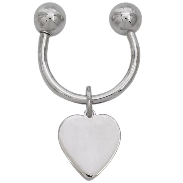 ティファニー キーリング シルバー 新品 仕上げ済み Ag 925 SILVER Sランク TIFFANY&amp;Co. ジュエリー アクセサリー ハートタグ 鍵 ホルダー 銀 レディース メンズ 男女兼用 シンプル ヴィンテージ 定番 人気