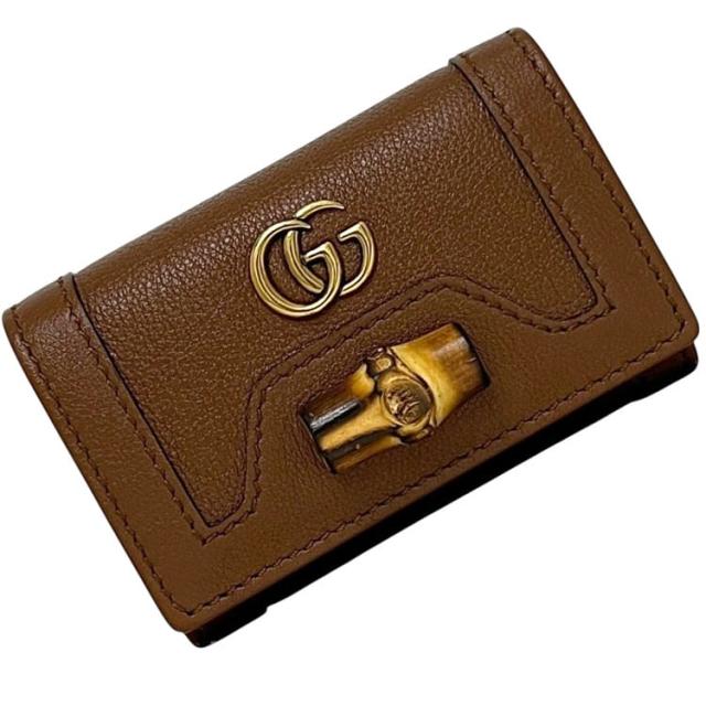 GUCCI レザーキーケース 蜂と星デザイン GUCCI レザーキーケース 蜂と