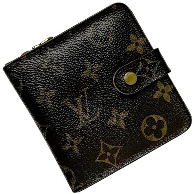 Louis Vuittonルイヴィトン モノグラム コンパクトジップ 二つ折財布 人気 ルイヴィトン モノグラム コンパクトジップ 二つ折り 財布 【公式