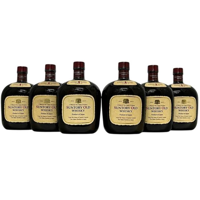 サントリー オールド 6本セット SUNTORY WHISKY OLD 700-760ml 40-43