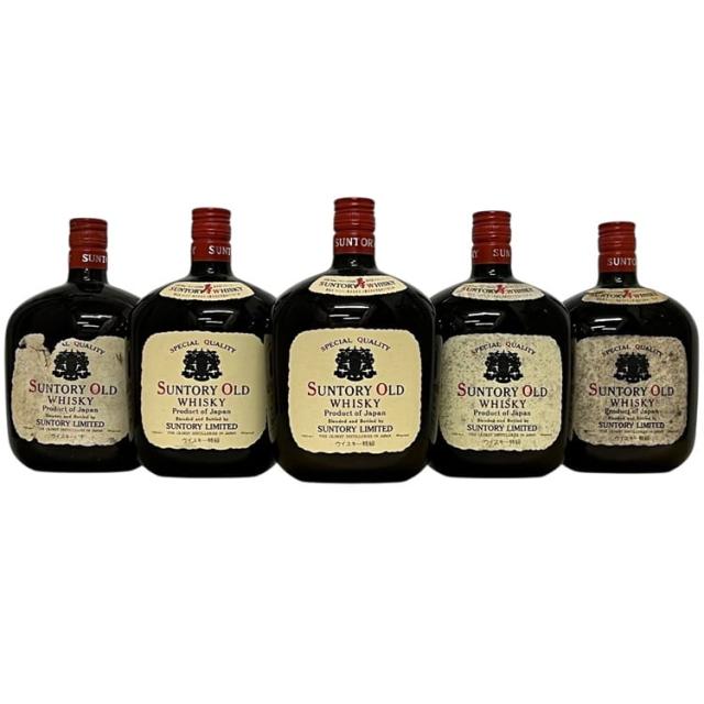 サントリーオールドウイスキー 5本セット サントリーオールド 5本セット SUNTORY OLD WHISKY セット商品