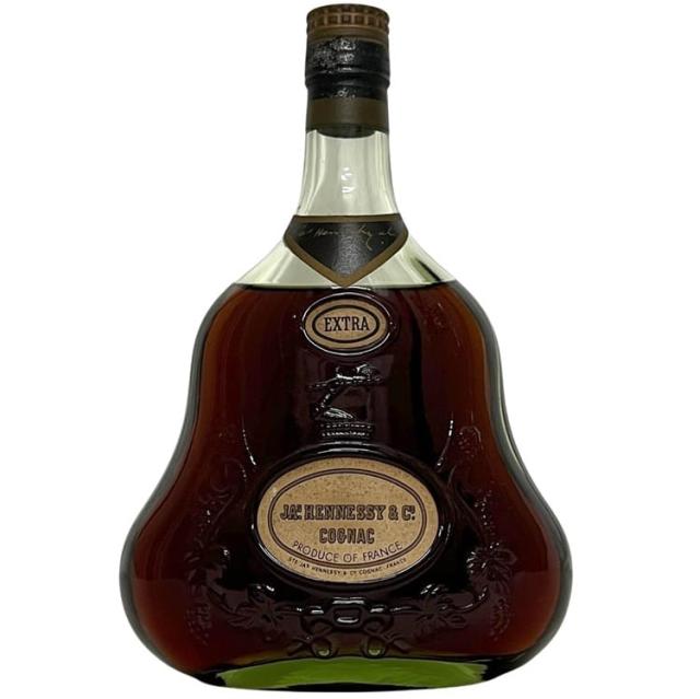 Hennessy ヘネシー EXTRA コニャック 金キャップ グリーンボトル 楽天