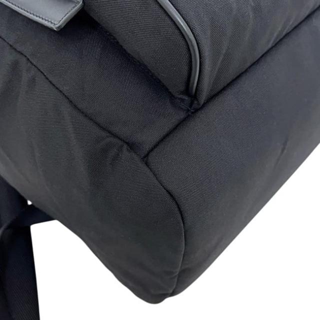 サンローラン バックパック ロックサック ブラック 黒 PLB468008 美品 リュック キャンバス レザー 中古 1117 SAINT LAURENT_7