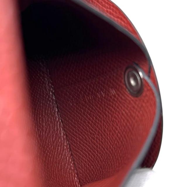 エルメス コインケース バスティア ボルドー 美品 小銭入れ 財布 レザー エプソン 中古 Ｗ刻印_7