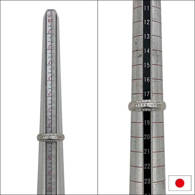 ダイヤ リング メレー 指輪 JP18号 新品仕上げ済み Pt900 プラチナ ダイヤモンド_8