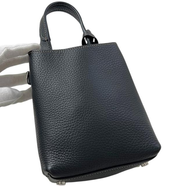 トッズ マイクロ ショルダーバッグ ブラック 黒 Ｔタイムレス XBWAPAT9000QRI B999 美品 ミニ レザー 中古_7