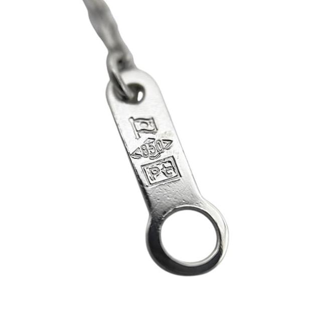 ネックレス 新品仕上げ済み 宝石 Pt850 Pt900 ダイヤモンド エメラルド プラチナ_7